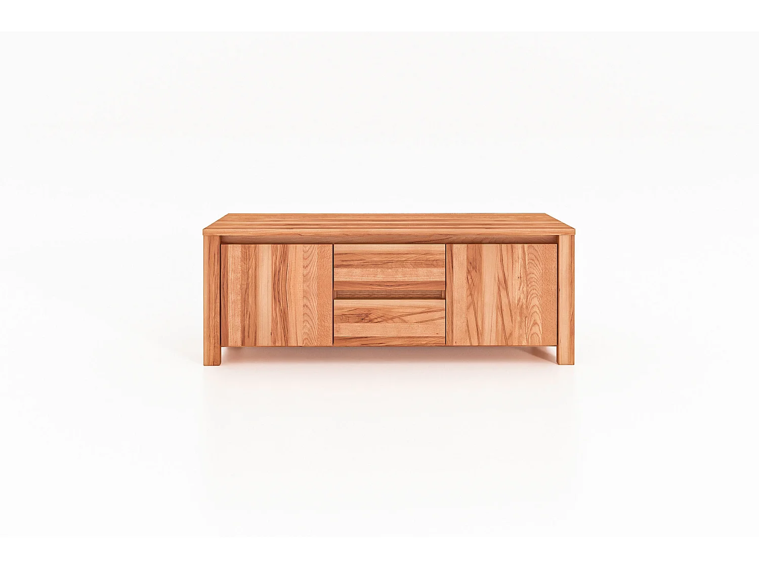 VINCI - Kommode 100% aus massivem Holz aus Kernbuche, naturgeölt