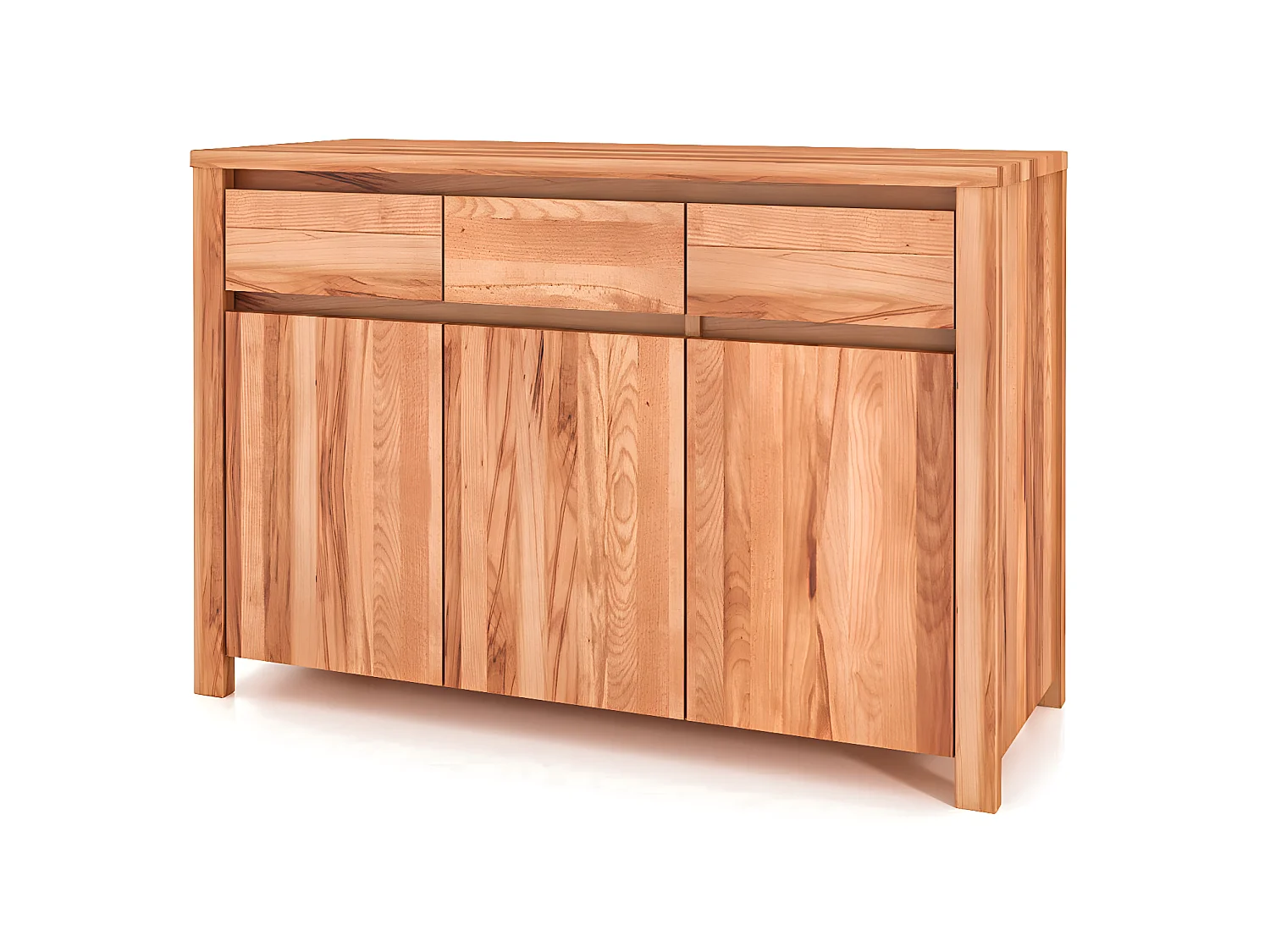 VINCI - Kommode 100% aus massivem Holz aus Kernbuche, naturgeölt