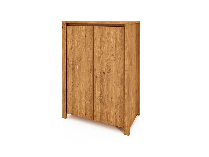 VINCI - Kommode 100% aus massivem Holz aus Wildeiche, naturgeölt