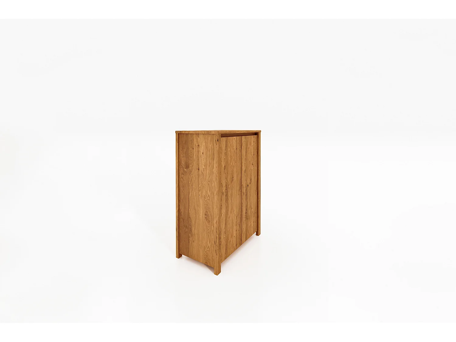 VINCI - Kommode 100% aus massivem Holz aus Wildeiche, naturgeölt