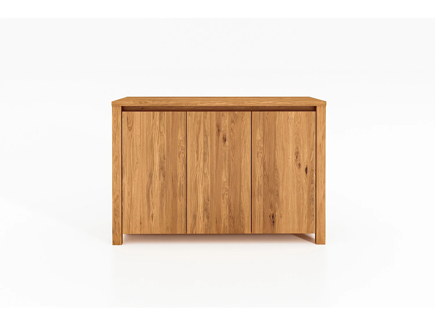 VINCI - Kommode 100% aus massivem Holz aus Wildeiche, naturgeölt