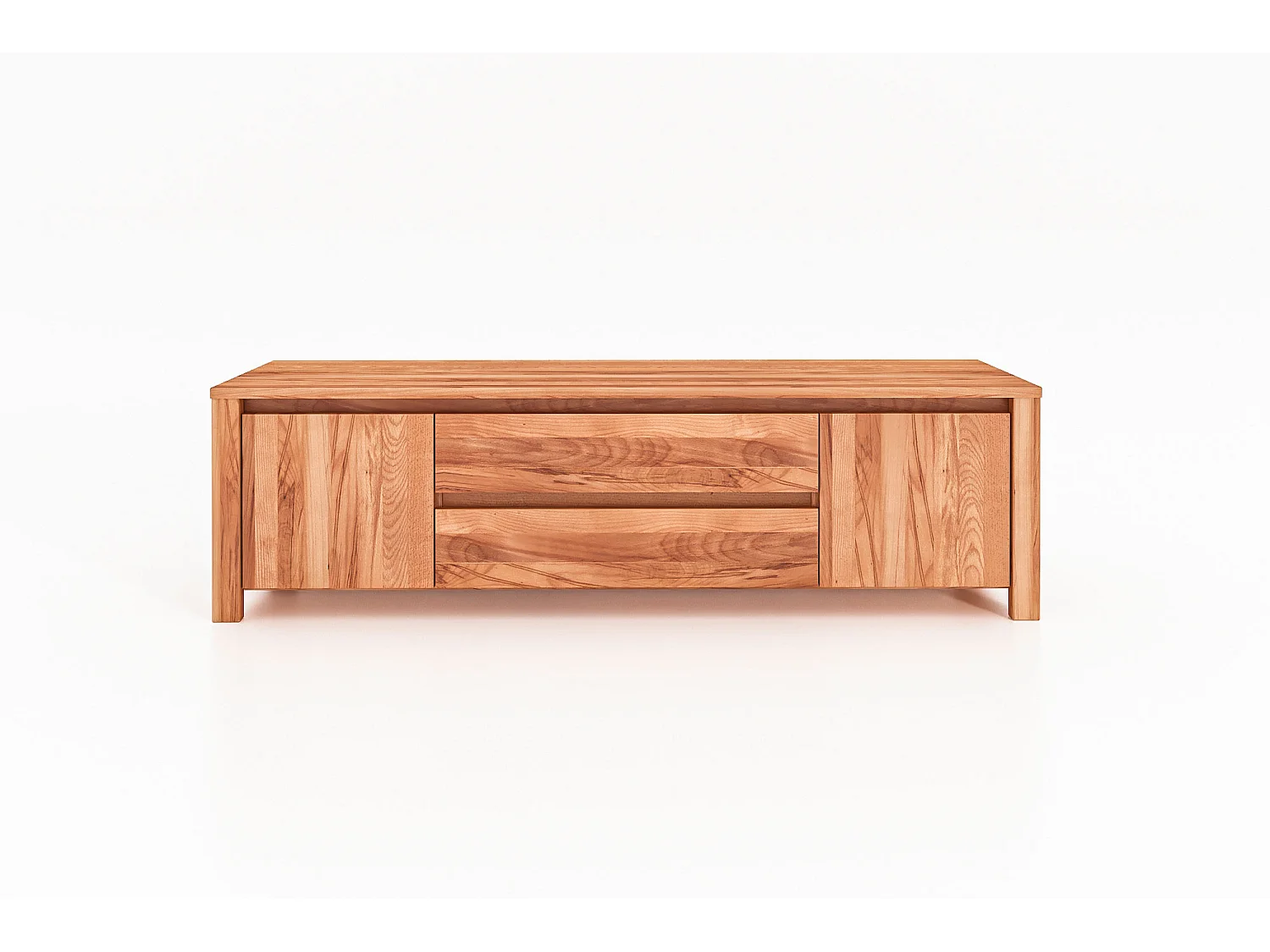 VINCI - Commode 100% en bois massif de cœur de hêtre, finition à l'huile naturelle