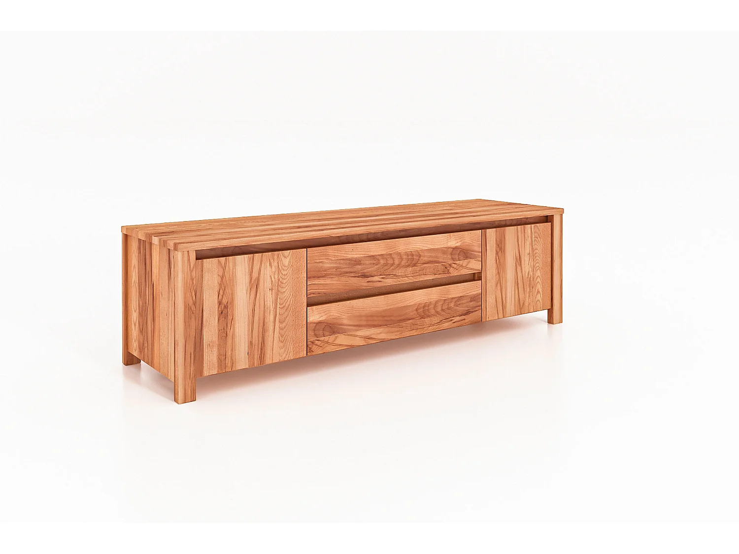 VINCI - Commode 100% en bois massif de cœur de hêtre, finition à l'huile naturelle