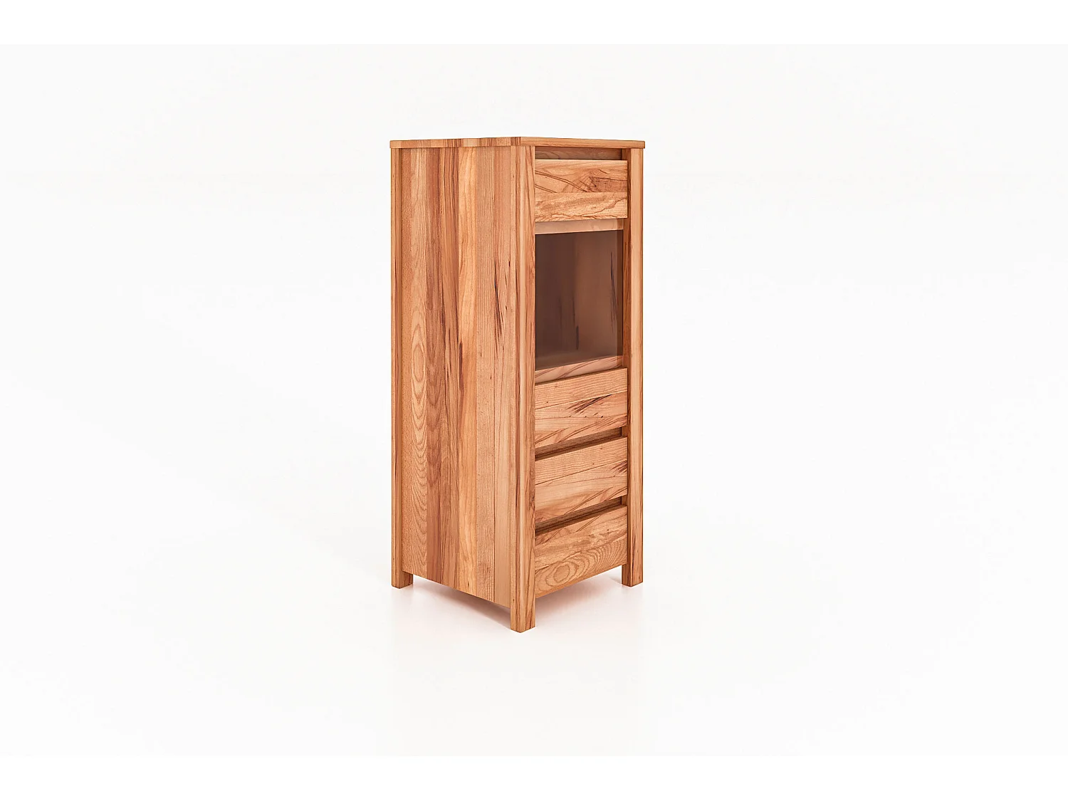 VINCI - Anrichte 100% aus massivem Holz aus Kernbuche, naturgeölt