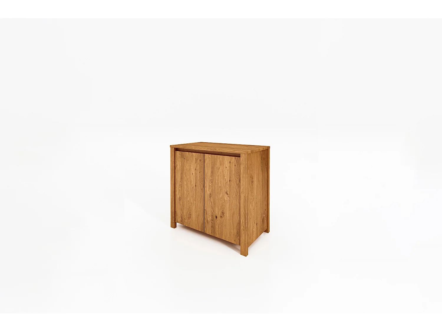 VINCI - Kommode 100% aus massivem Holz aus Wildeiche, naturgeölt