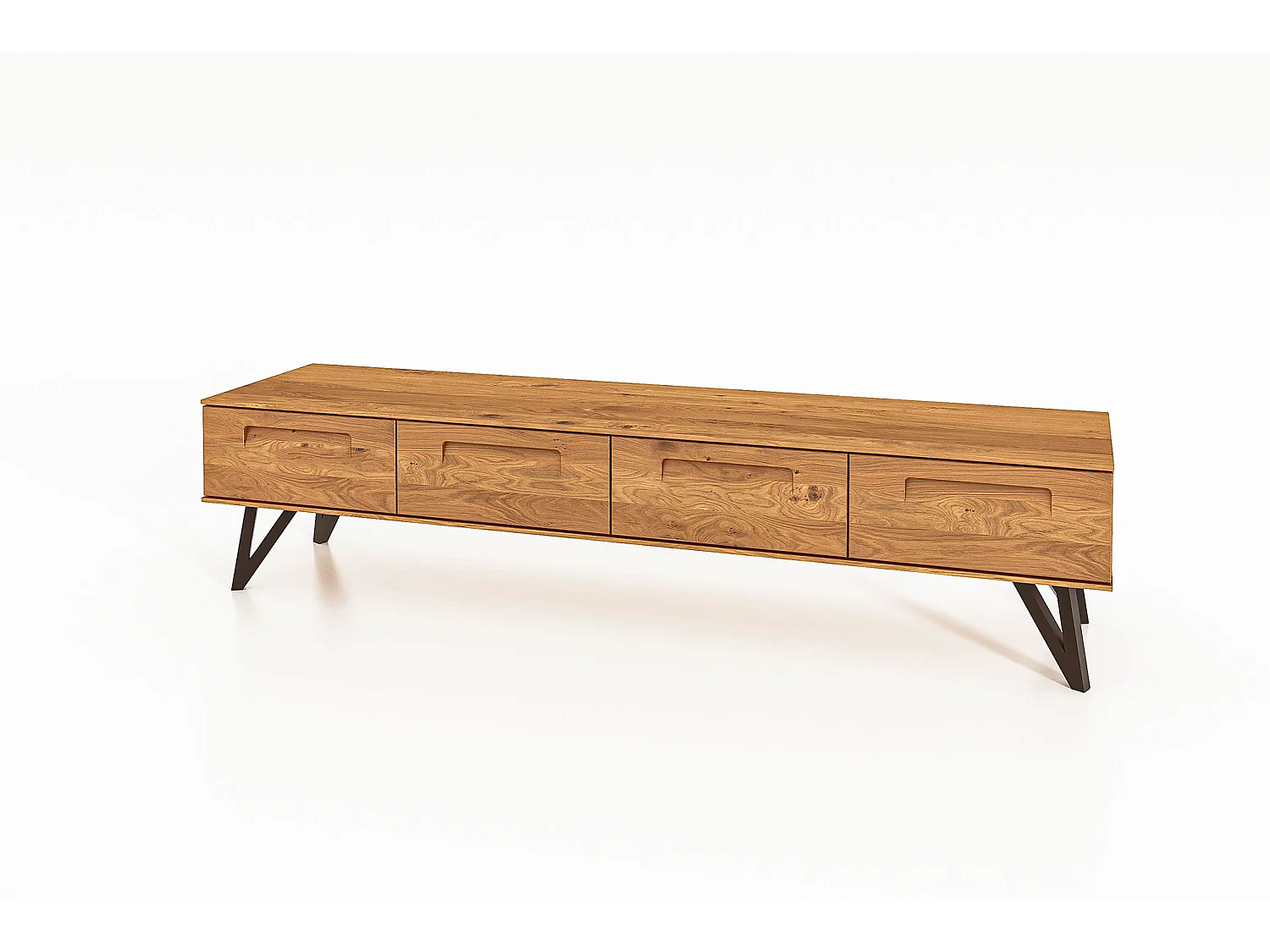GOLO - TV-möbel aus Wildeiche, naturgeölt
