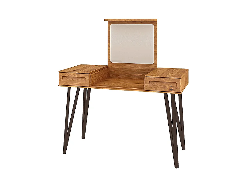 GOLO - Schminktisch aus Wildeiche, naturgeölt