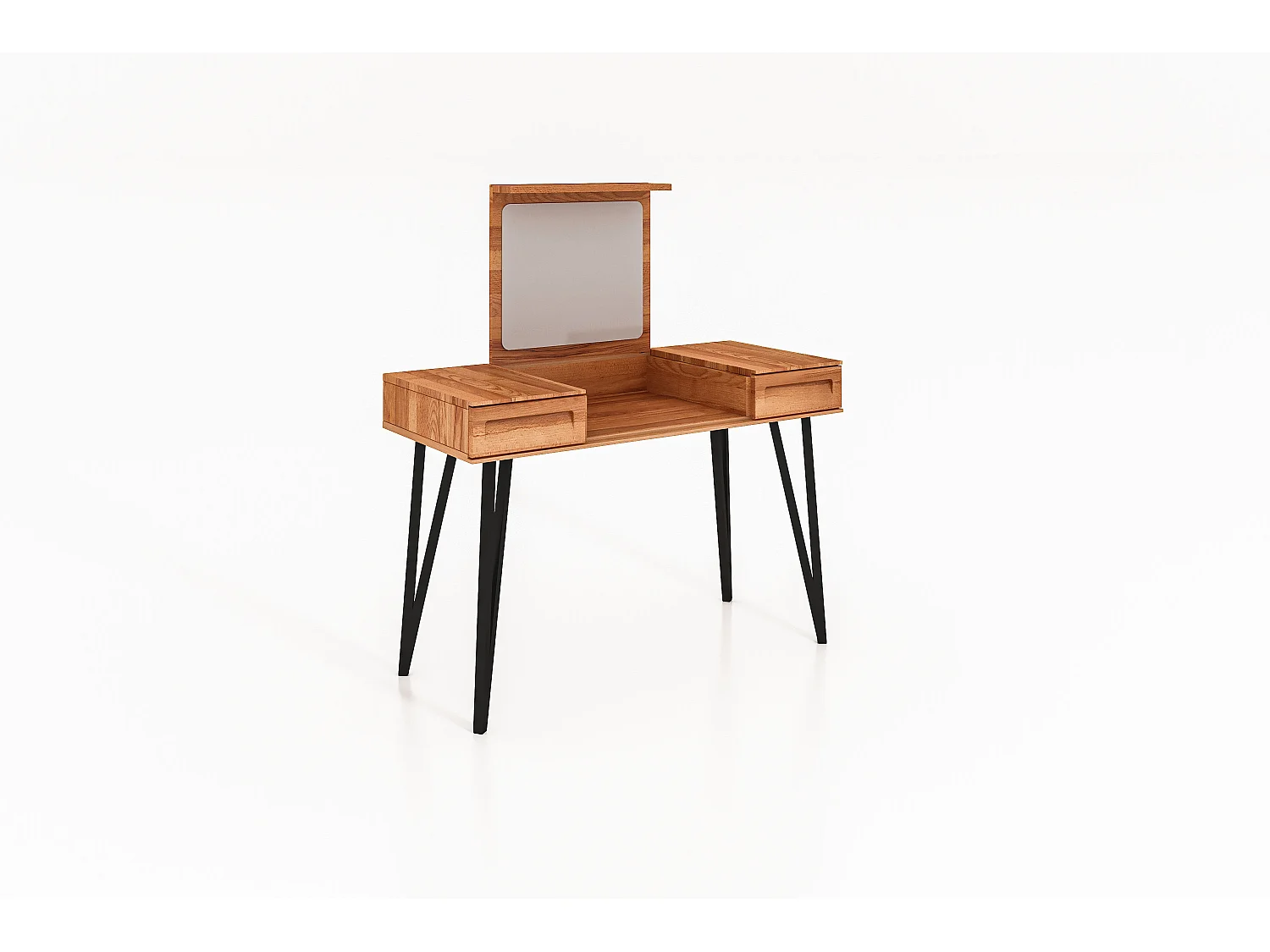 GOLO - Schminktisch aus Kernbuche, naturgeölt