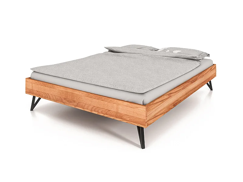 GOLO - Bettgestell 140 x 200 aus Kernbuche naturgeölt