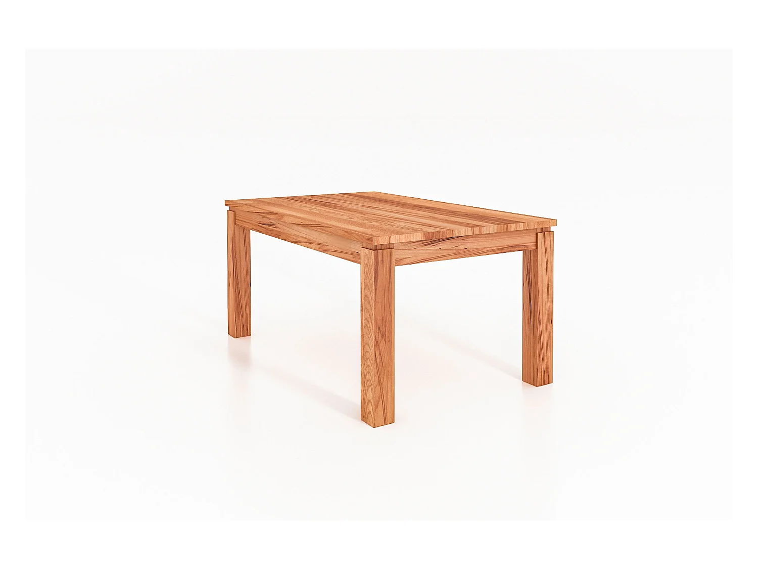 VINCI - Table de salle à manger 90 x 200 en cœur de hêtre huilé naturel