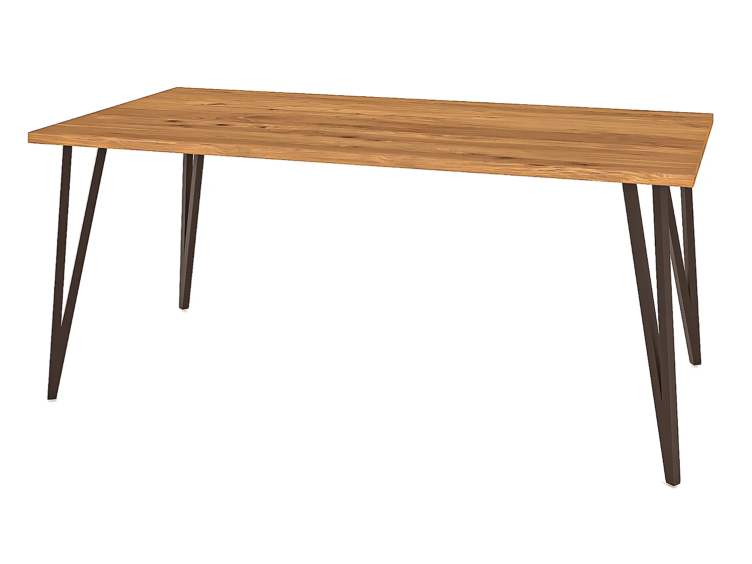 GOLO - Esstisch 80 x 120 aus Wildeiche, naturgeölt