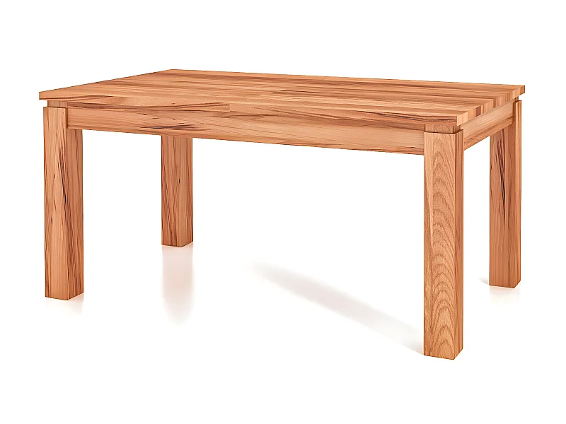 VINCI - Tisch mit Ausziehfunktion 100 x 120 aus Kernbuche, naturgeölt