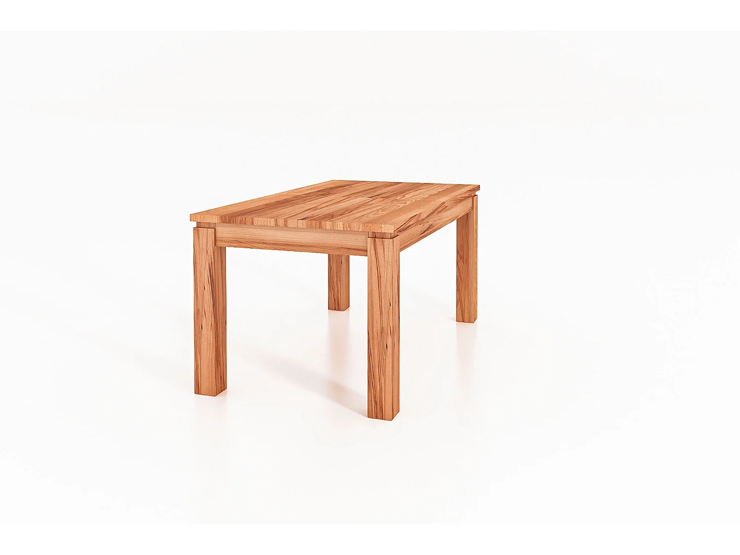 VINCI - Tisch mit Ausziehfunktion 100 x 200 aus Kernbuche, naturgeölt