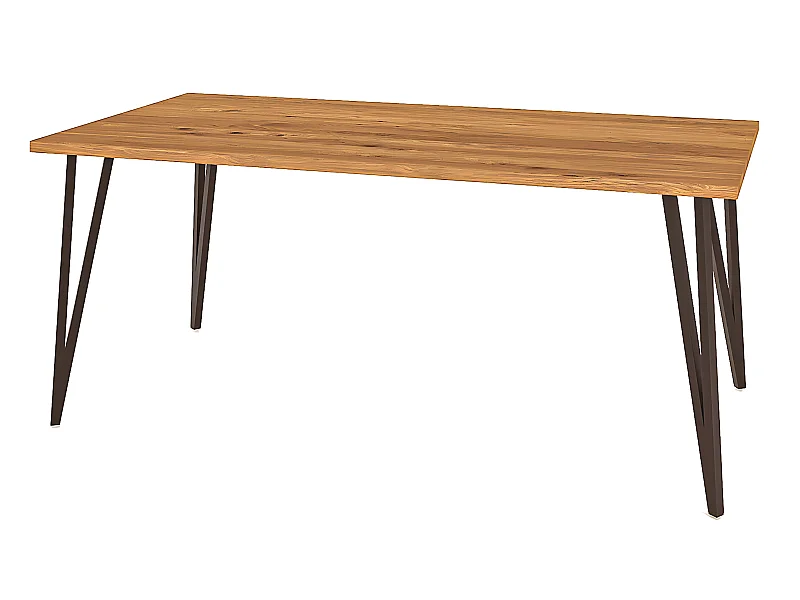 GOLO - Esstisch 80 x 200 aus Wildeiche, naturgeölt