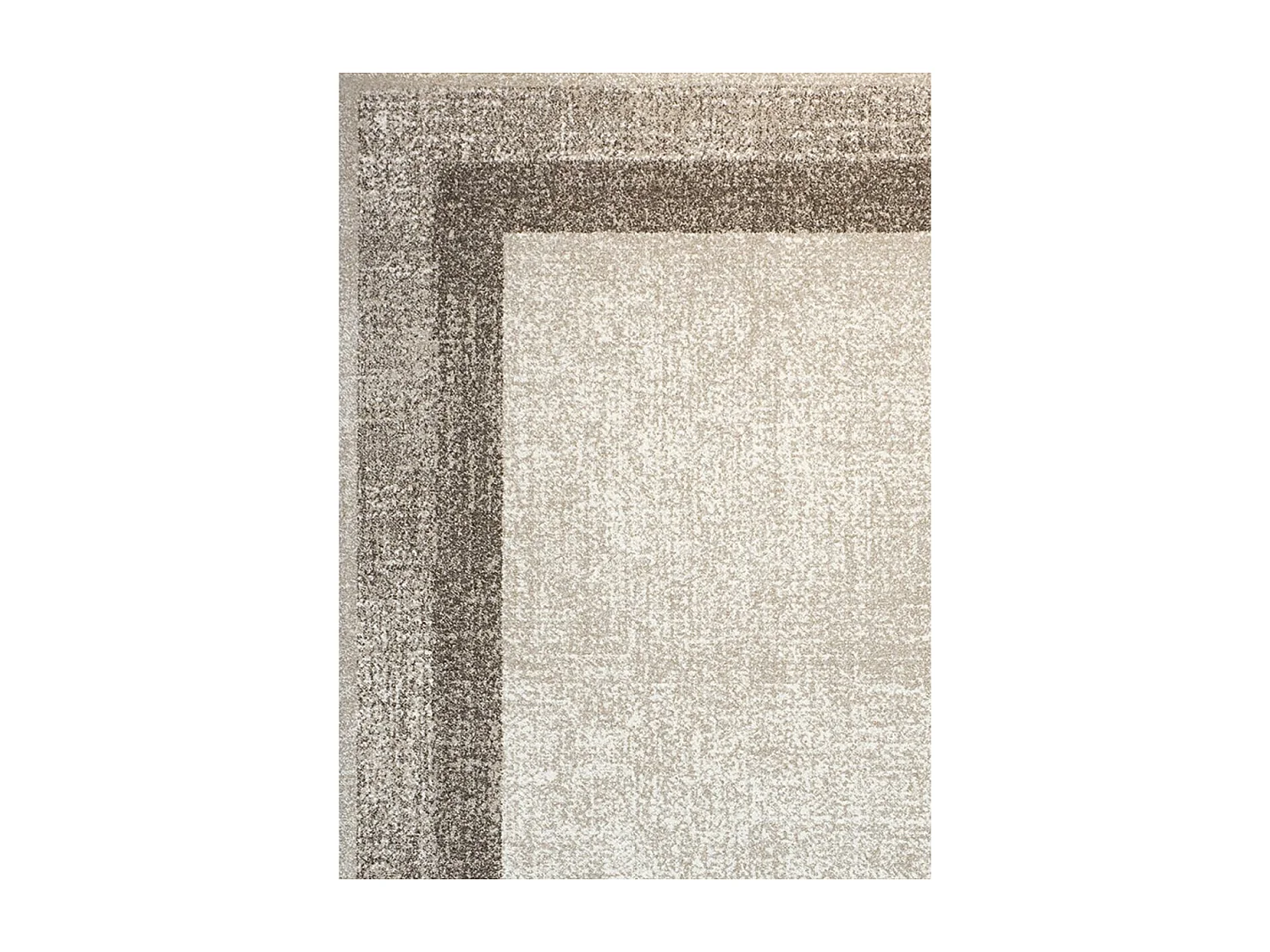 tapis chambre 80x150 tissé crème rectangle motif simple CHESTER