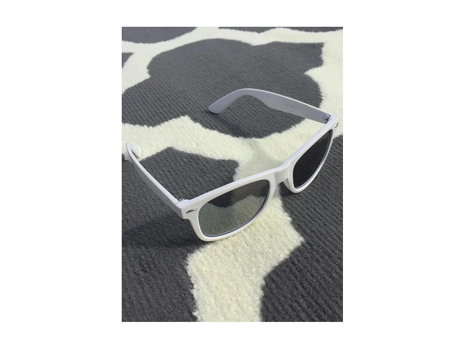 tappeto da soggiorno 120x170 intrecciato rettangolo grigio disegno geometrico AF1 STYLE