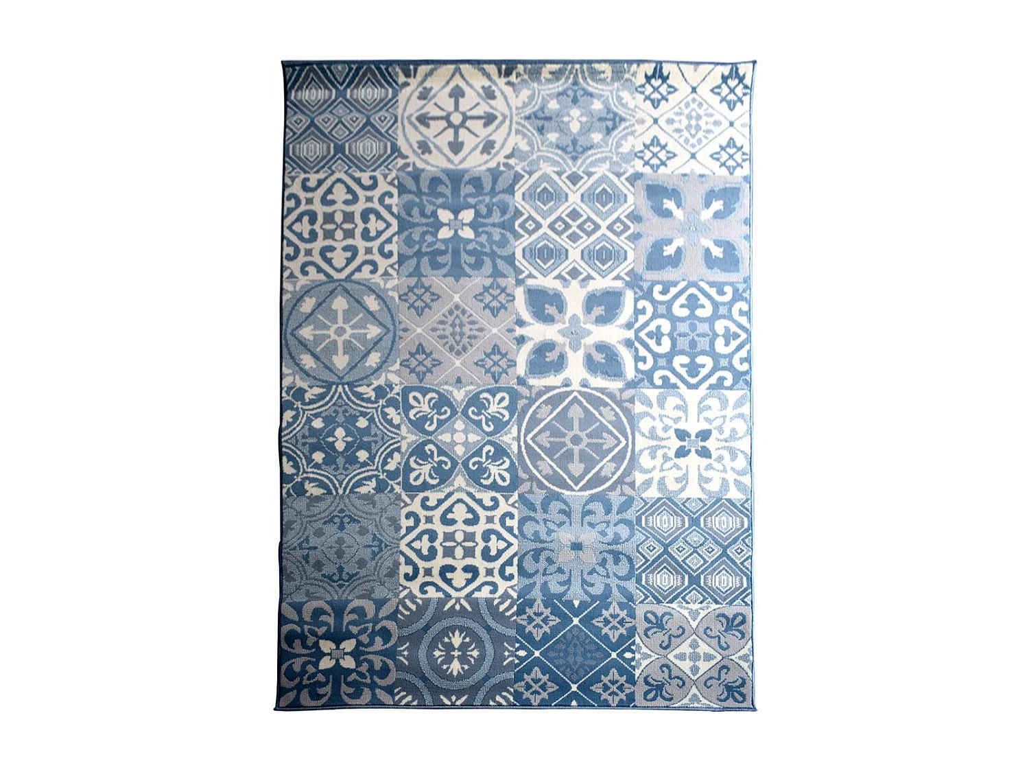 Tapis salon et chambre tissé motif oriental LYN49 TCHIMETO