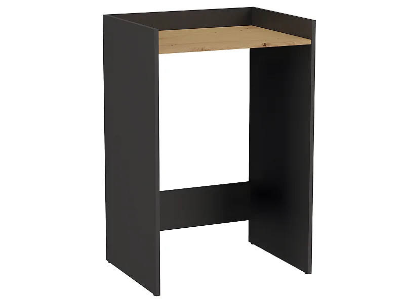 COMO - Meuble de rangement pour machine à laver - Meuble SDB - 64x50x97.5 cm - Buanderie