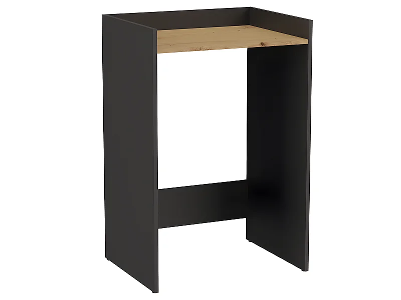 COMO - Meuble de rangement pour machine à laver - Meuble SDB - 64x50x97.5 cm - Buanderie