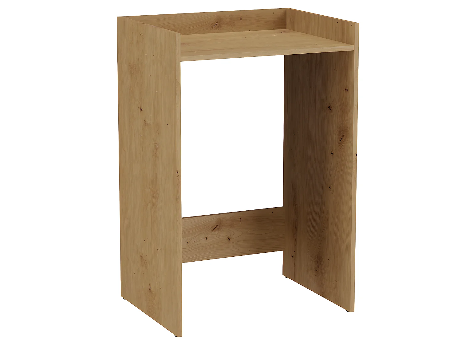COMO - Meuble de rangement pour machine à laver - Meuble SDB - 64x50x97.5 cm - Buanderie