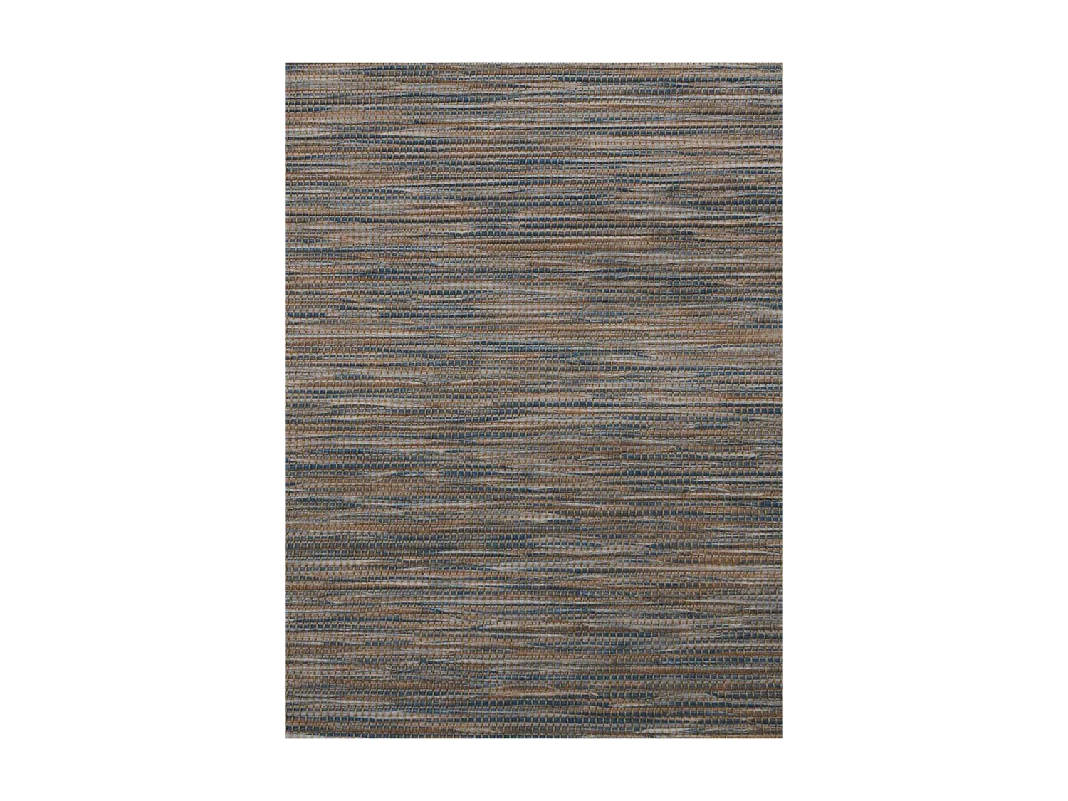 Tapis extérieur 67x180 tissé kilim bleu CHINAIO
