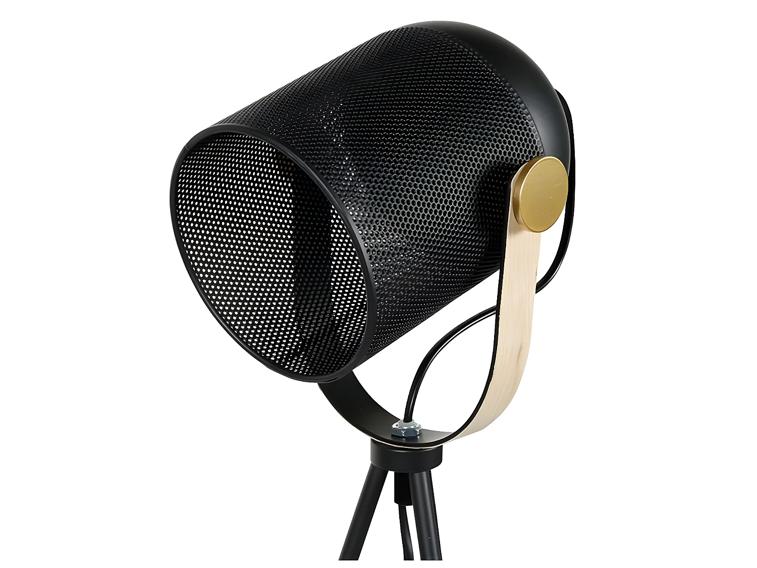 Lampe Spot Trépied En Métal - Ostaria