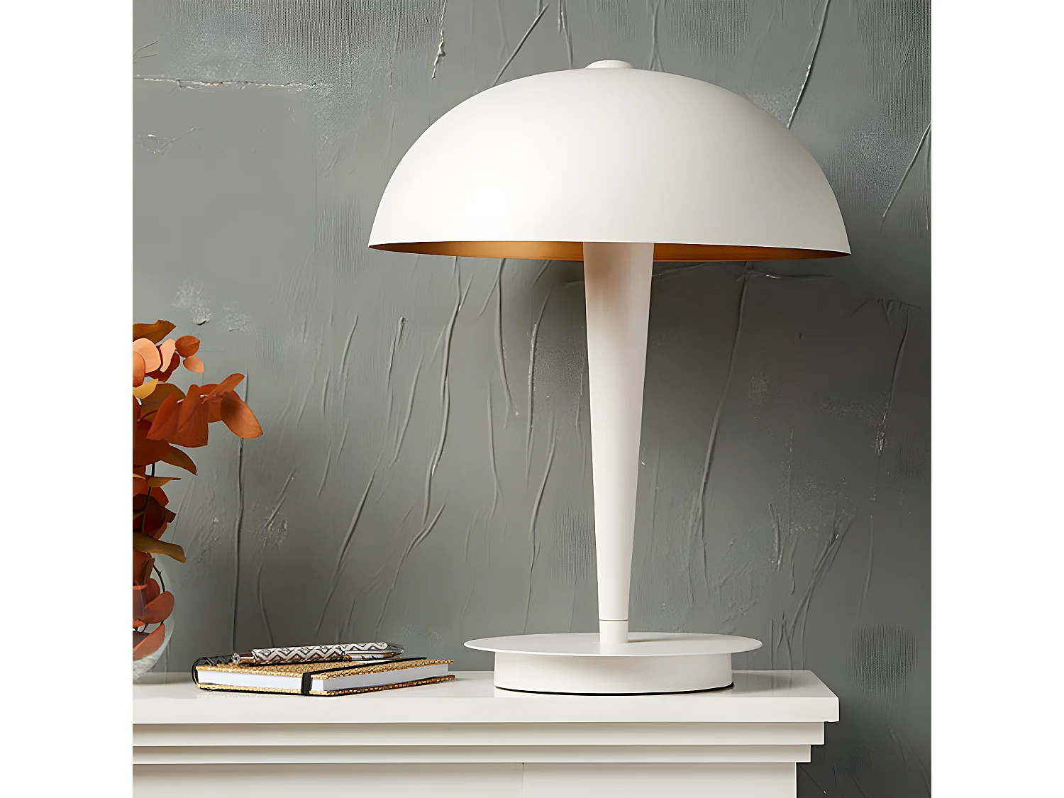 Lampe En Métal César - Ostaria
