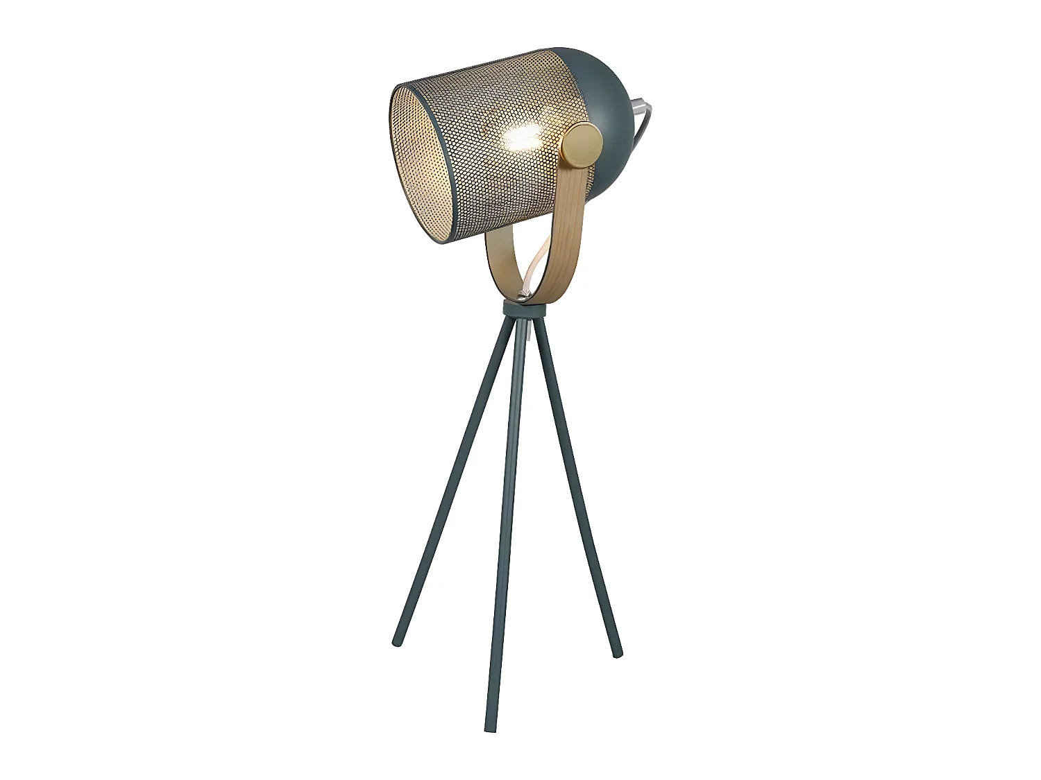 Lampe Spot Trépied En Métal - Ostaria