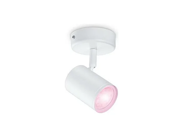 TechBrey Lámpara de Pared LED Regulable RGB Smart WiFi+Bluetooth 4.9W Un Foco WiZ Imageo
