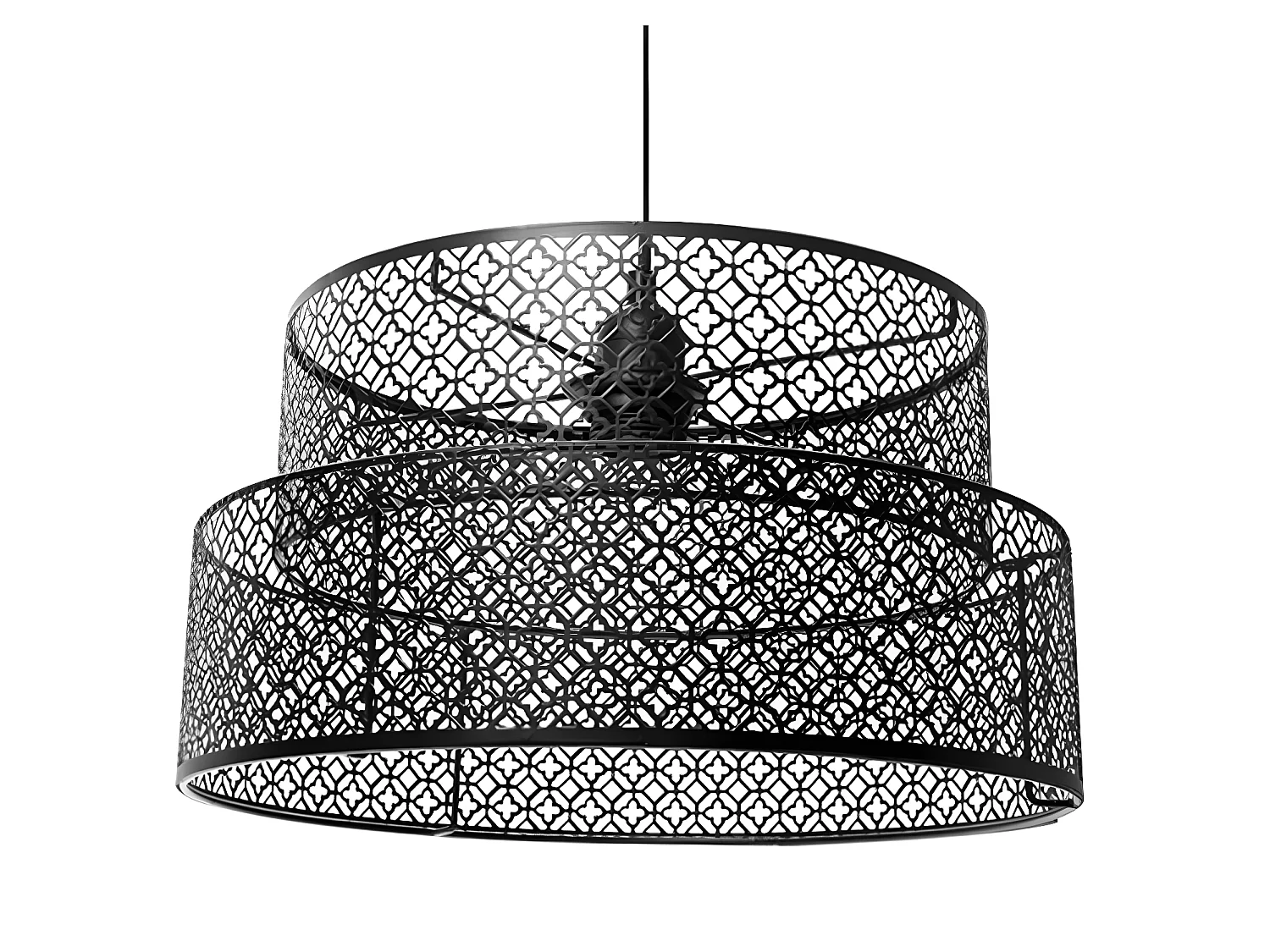 Suspension Gigogne En Métal Motif Fleur - Ostaria