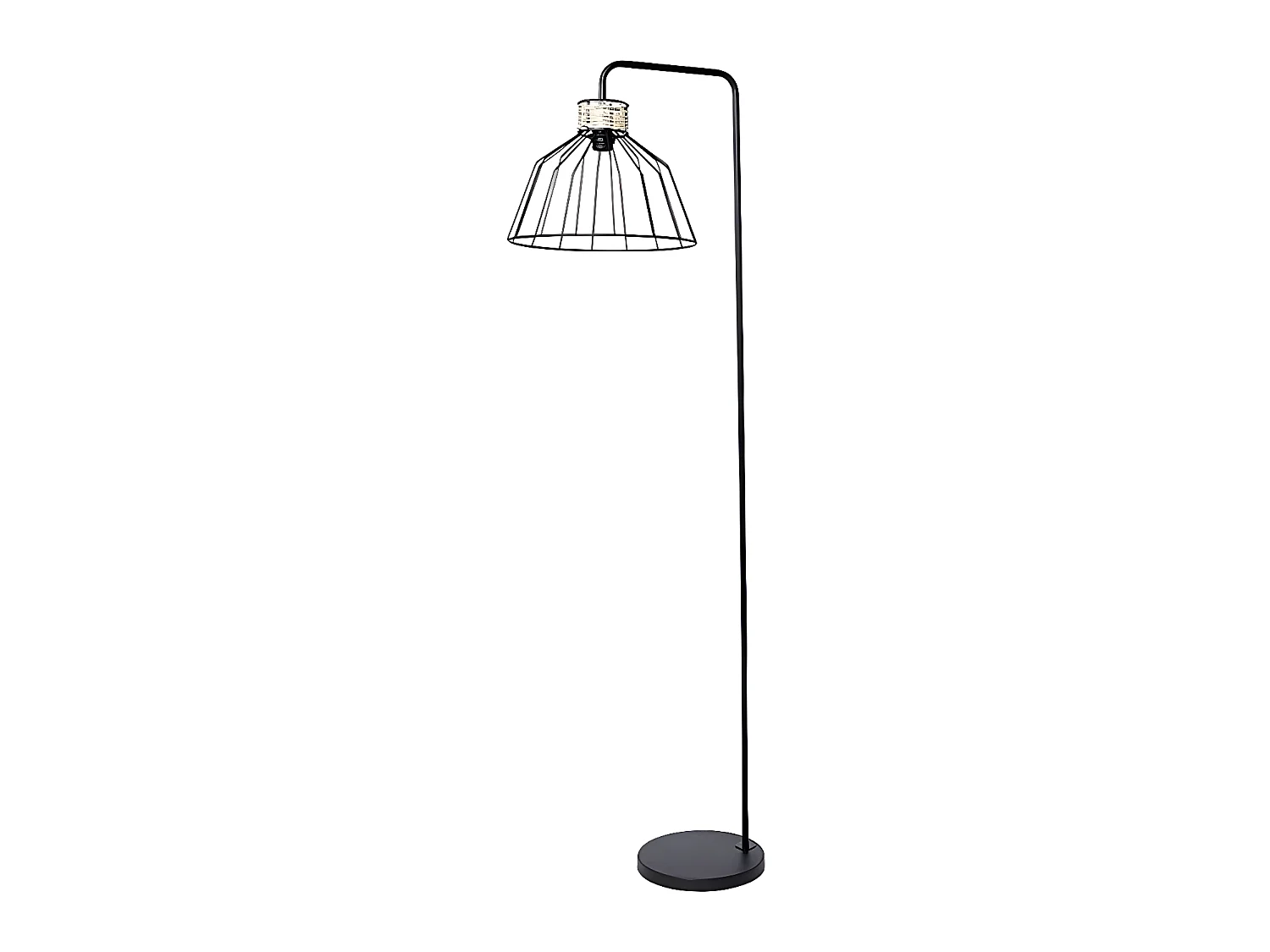 Lampadaire Filaire En Métal Lady - Ostaria