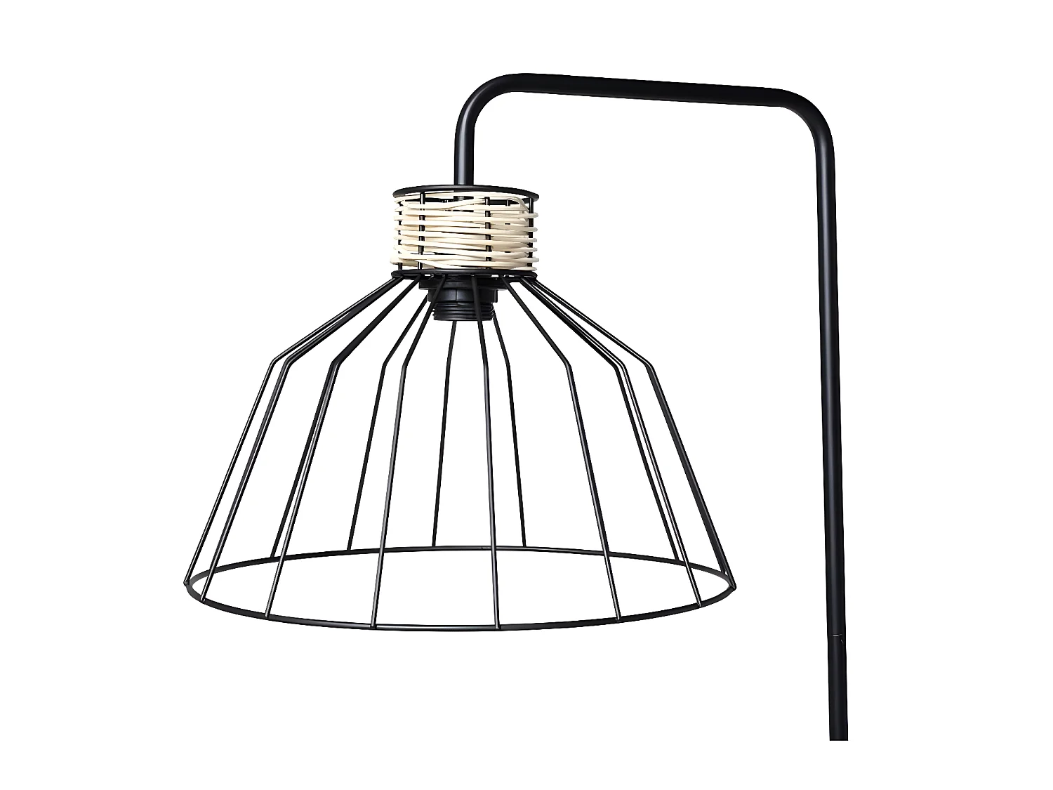 Lampadaire Filaire En Métal Lady - Ostaria