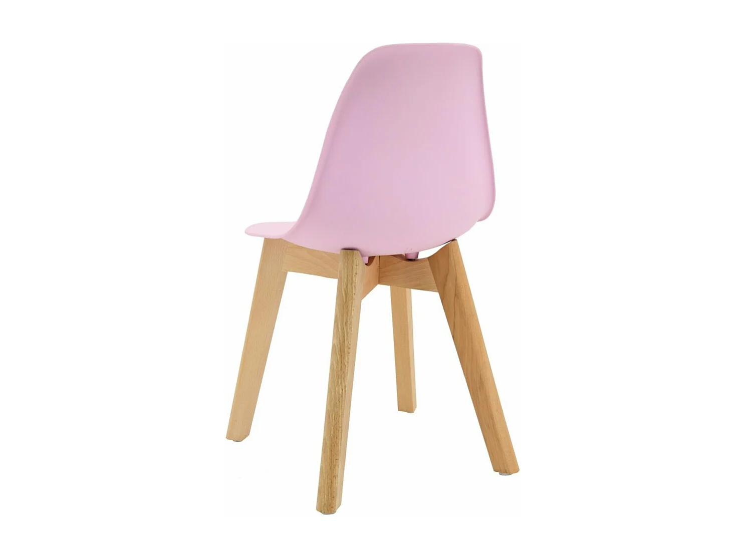 Chaise enfant polypropylène et bois