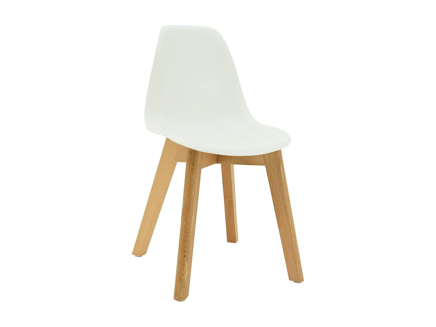 Chaise enfant polypropylène et bois