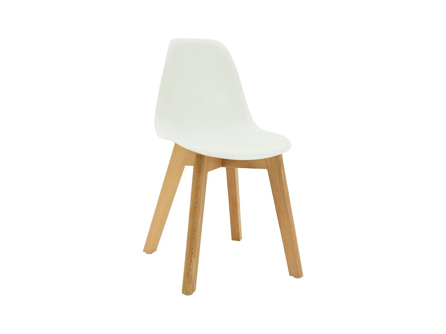 Chaise enfant polypropylène et bois