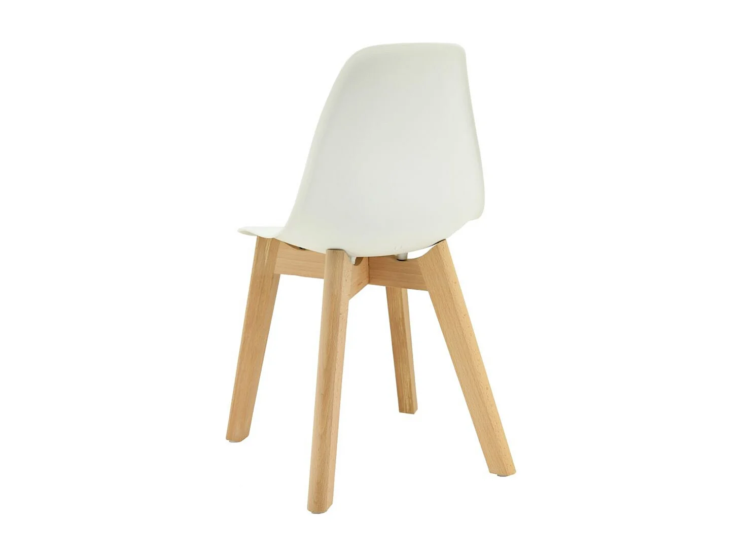 Chaise enfant polypropylène et bois