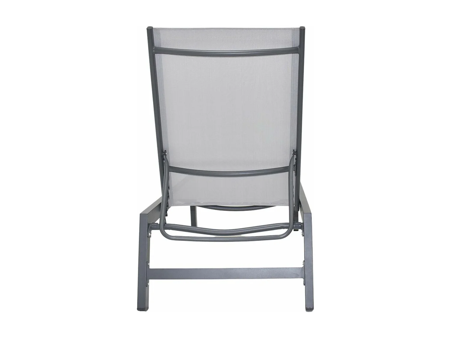 Bain de soleil en aluminium avec pied pliant CESENA