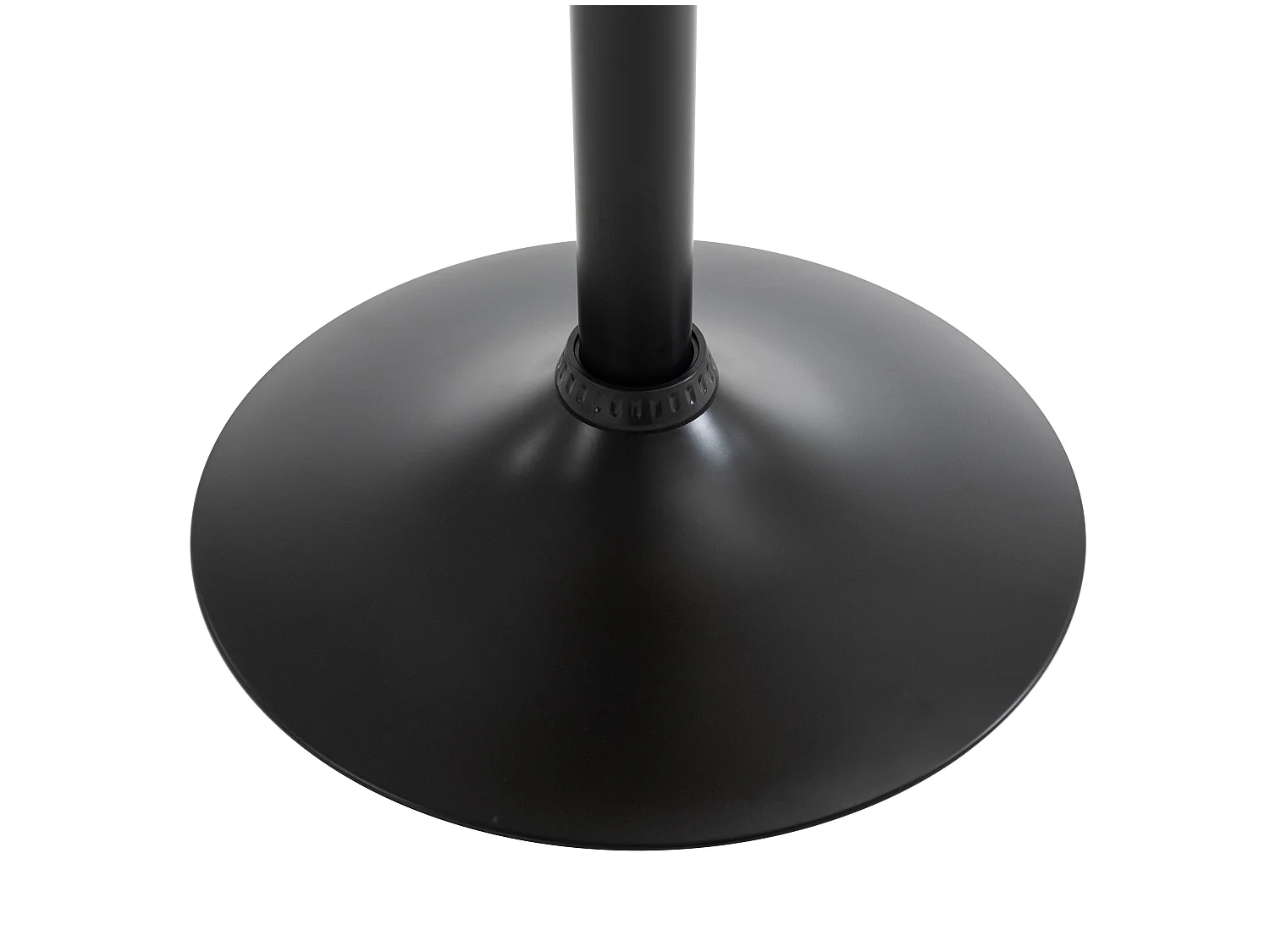 Sgabello da bar in Similpelle e Metallo Altezza regolabile Naturale chiaro e Nero - Lotto di 2 - MONTENEGRO