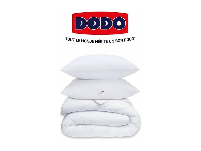 Couette 220 x 240 cm + Taie d'oreiller + 1 Protège oreiller