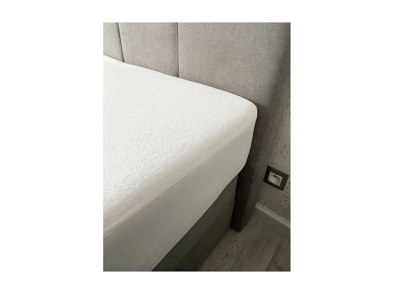 Protège matelas absorbant - 90 x 190 cm - Coton - Anti acariens
