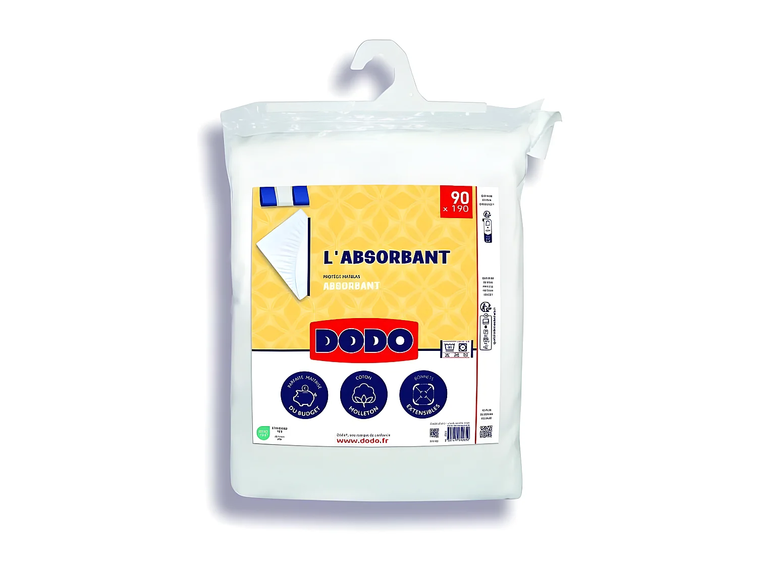 Protege matelas absorbant - 90x190 cm - Polyester