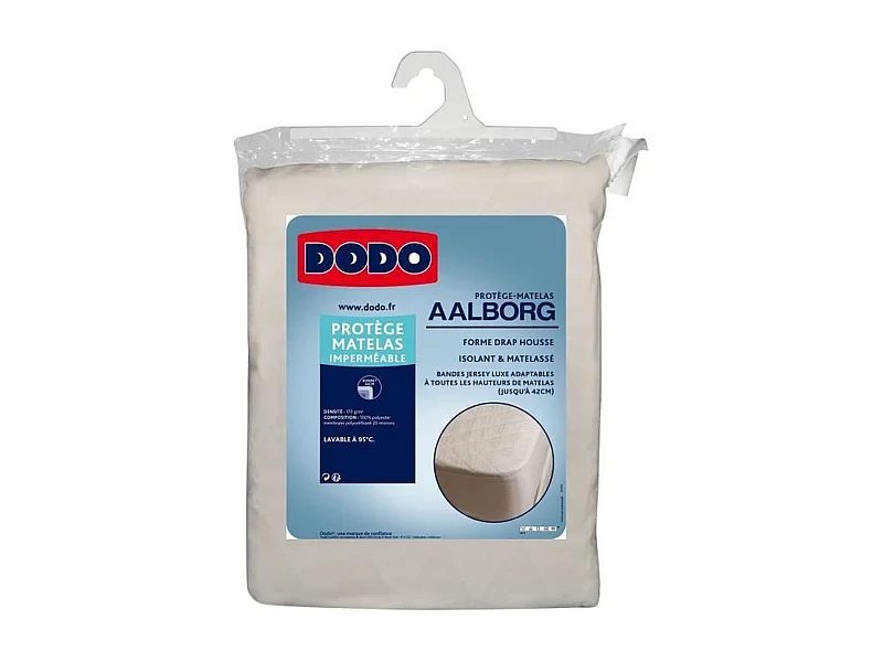 Protector de colchón Aalborg Acolchado e impermeable 180 x 200 cm