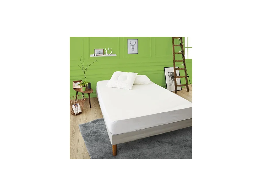 Protector de colchón 100% algodón SWEETHOME - Anti-ácaros - 180x200 cm