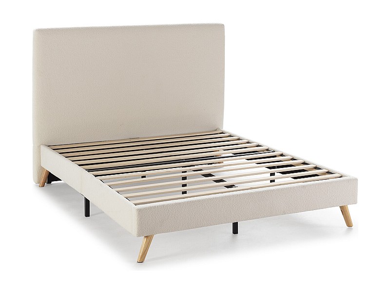 Estructura de cama tapizada Niebla 150x190 cm