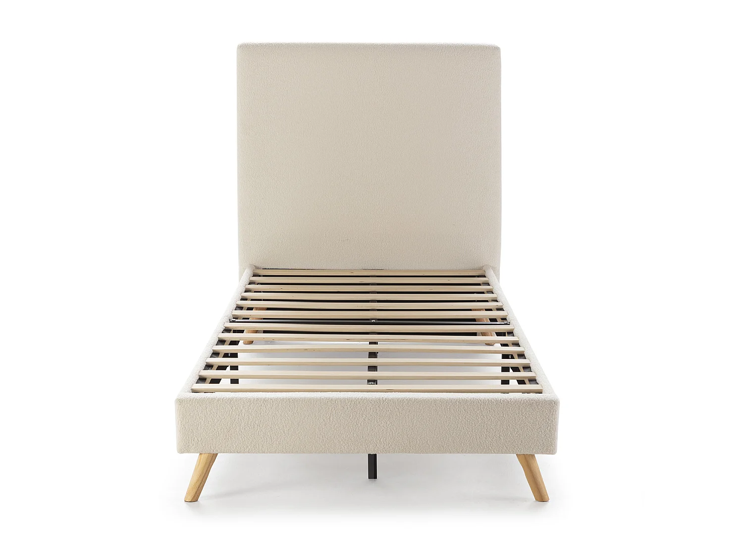 Estrutura de cama estofada Neblina 90x190 cm