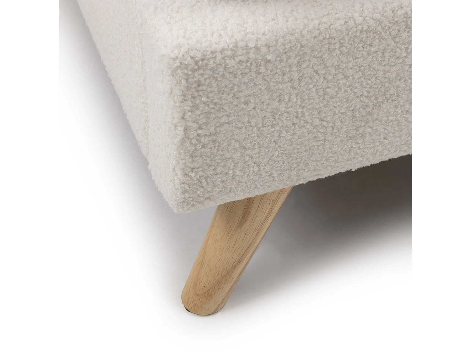 Estrutura de cama estofada Neblina 90x190 cm