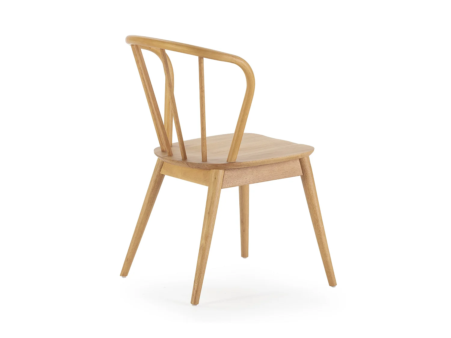 Pack 2 chaises Brisa en bois coleur chêne