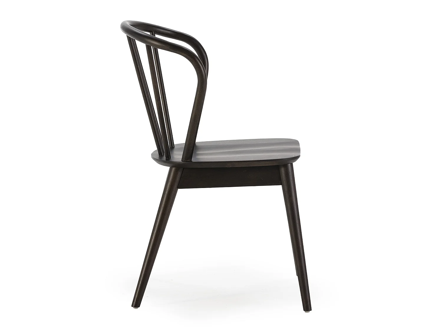 Pack 2 sedie Brisa colore nero, legno massello