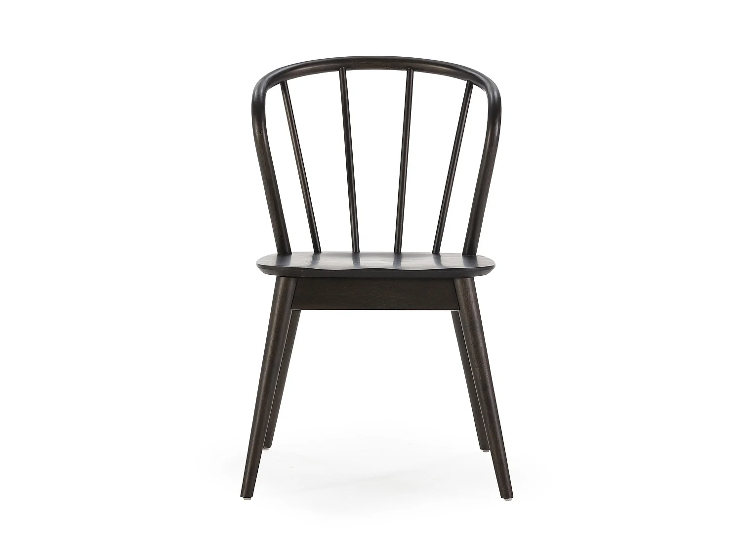 Pack 2 chaises Brisa en bois coleur noir