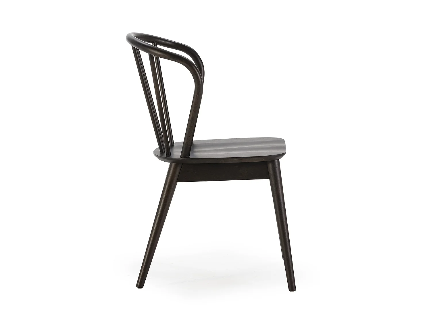 Pack 2 chaises Brisa en bois coleur noir